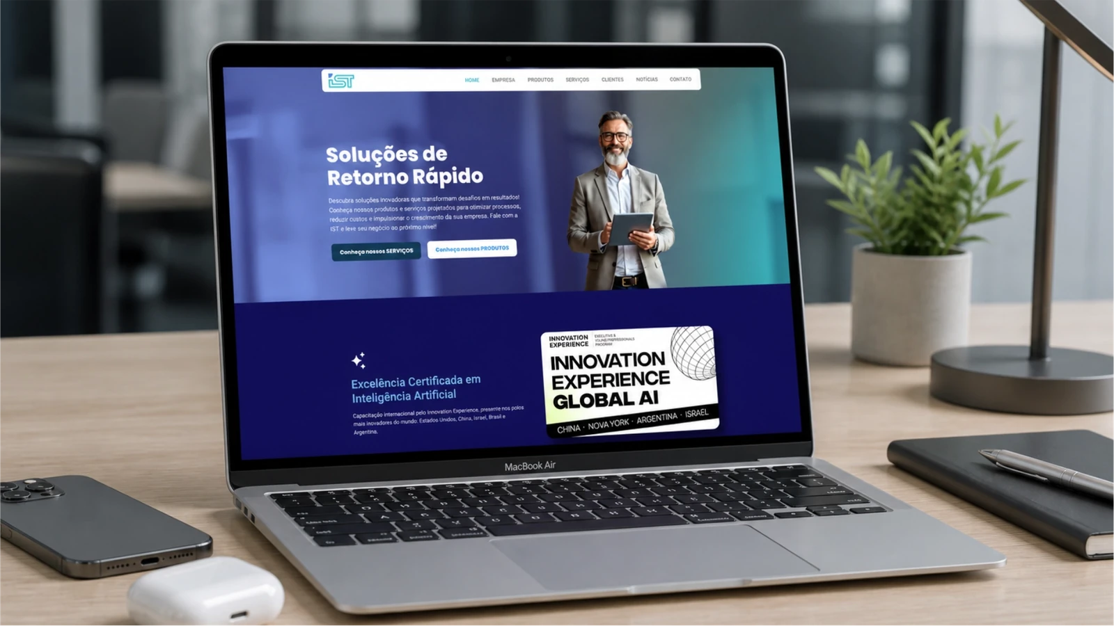 Aplicação do projeto IST