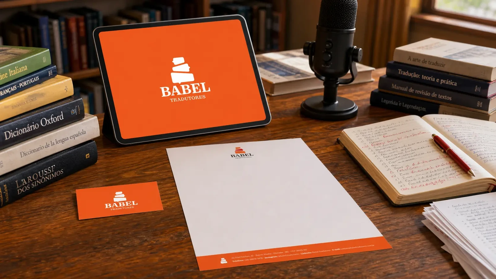 Aplicação do projeto Babel Tradutores